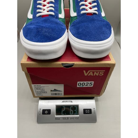 Vans Old Skool Yatch Club Men’s Sneakers Multi Color Blue Green Red Yellow 10 - Picture 4 of 15